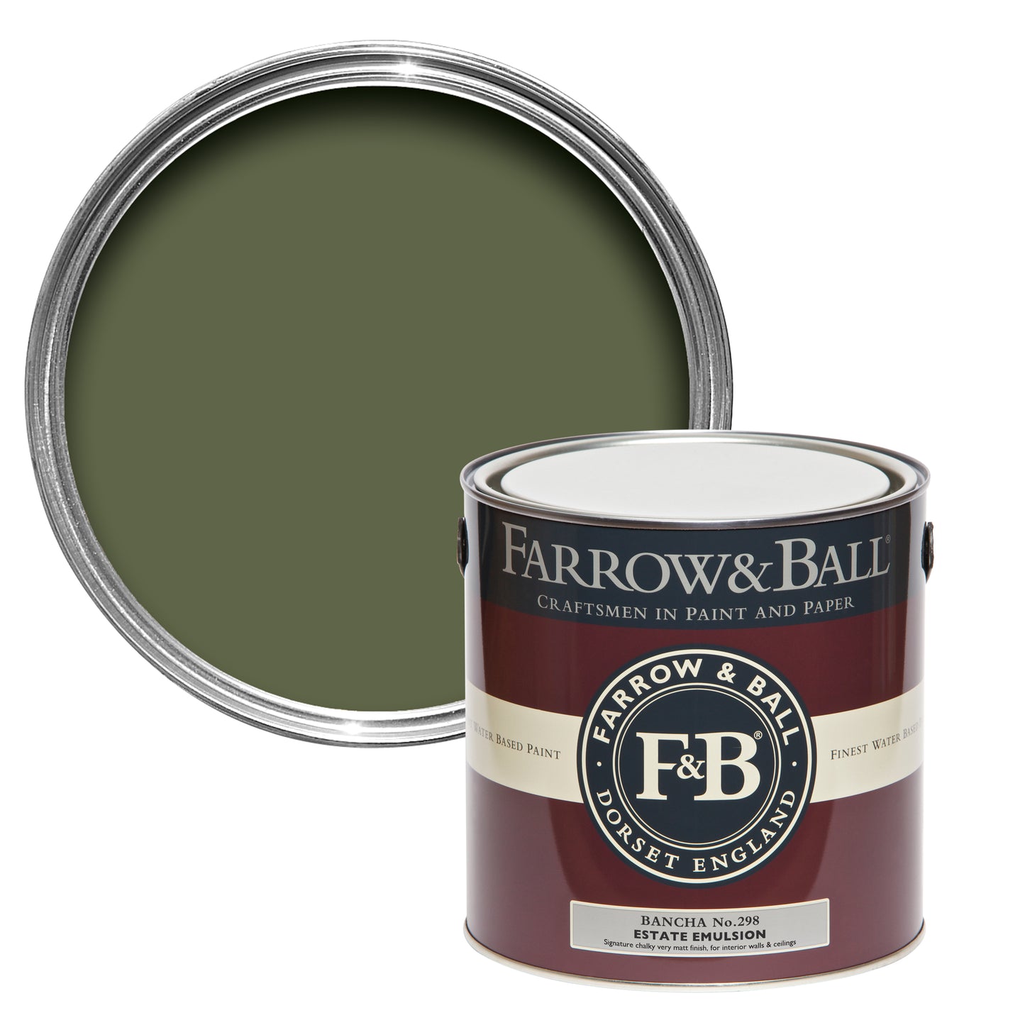 Wandfarbe - Farrow and Ball - Bancha 298 - Emulsion