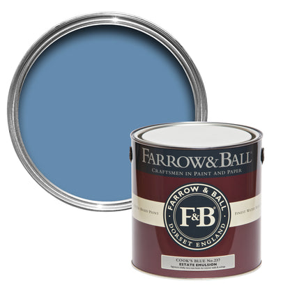 Wandfarbe - Farrow and Ball - Cooks Blue 237 - Emulsion