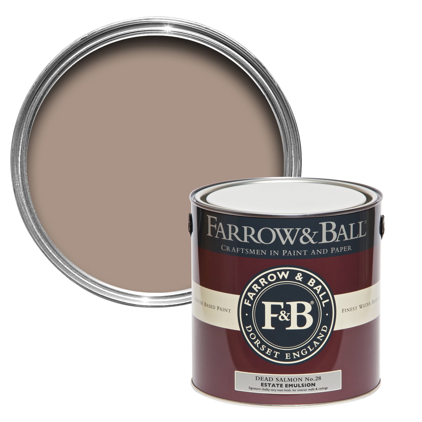 Wandfarbe - Farrow and Ball - Dead Salmon 28 - Emulsion