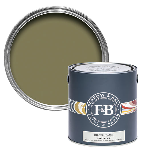 Dead Flat - Farrow and Ball - Dibber 312 - Allround