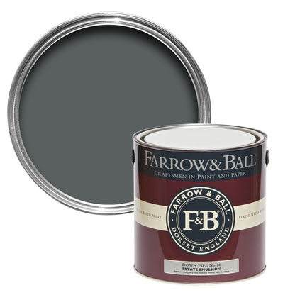 Wandfarbe - Farrow and Ball - Down Pipe 26 - Emulsion