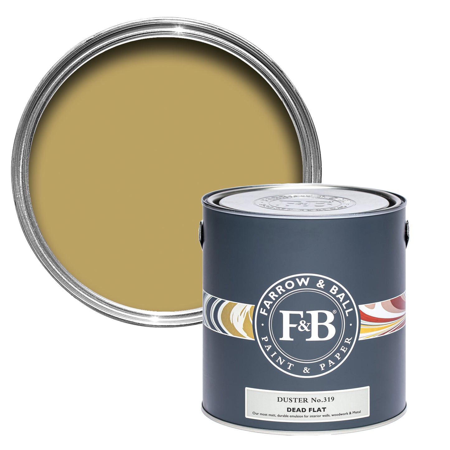 Dead Flat - Farrow and Ball - Duster 319 - Allround