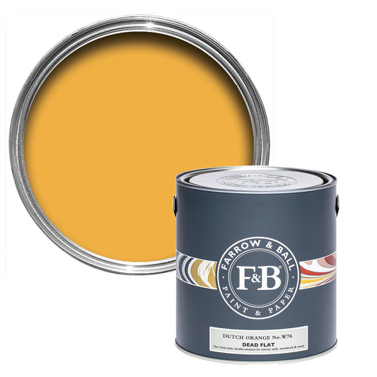 Dead Flat - Farrow and Ball - Dutch Orange W76 - Archivfarbe