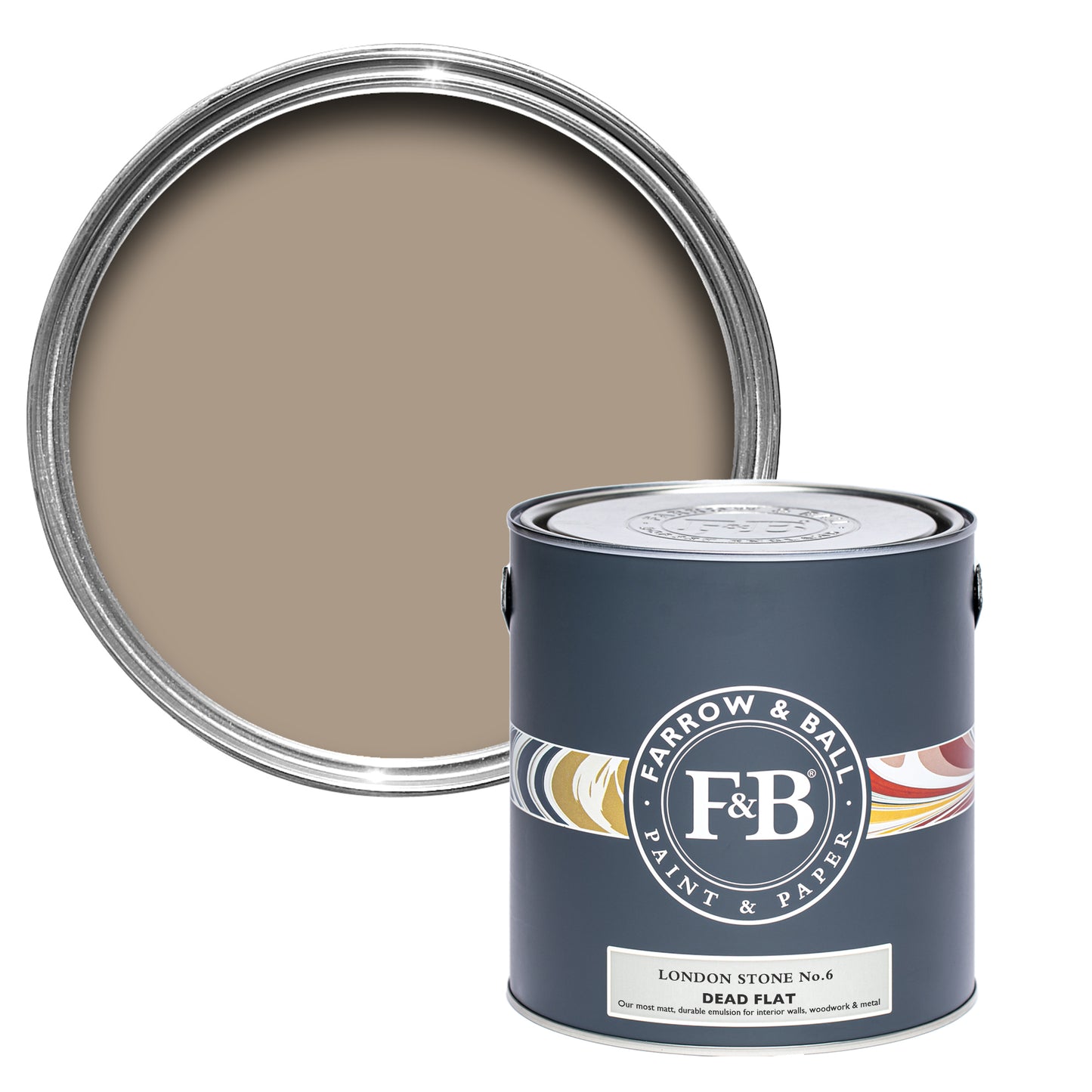 Dead Flat - Farrow and Ball - London Stone 6 - Allround