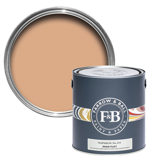 Dead Flat - Farrow and Ball - Naperon 315 - Allround