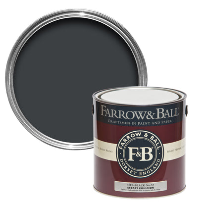 Wandfarbe - Farrow and Ball - Off Black 57 - Emulsion