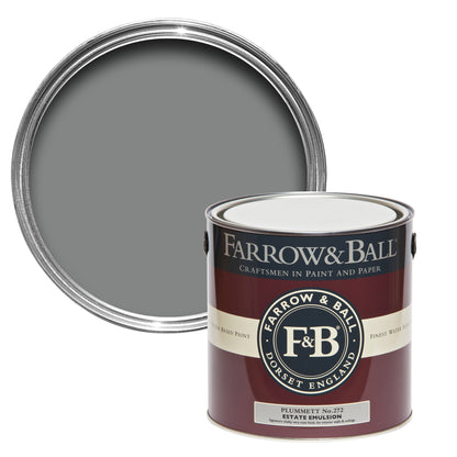 Wandfarbe - Farrow and Ball - Plummett 272 - Emulsion