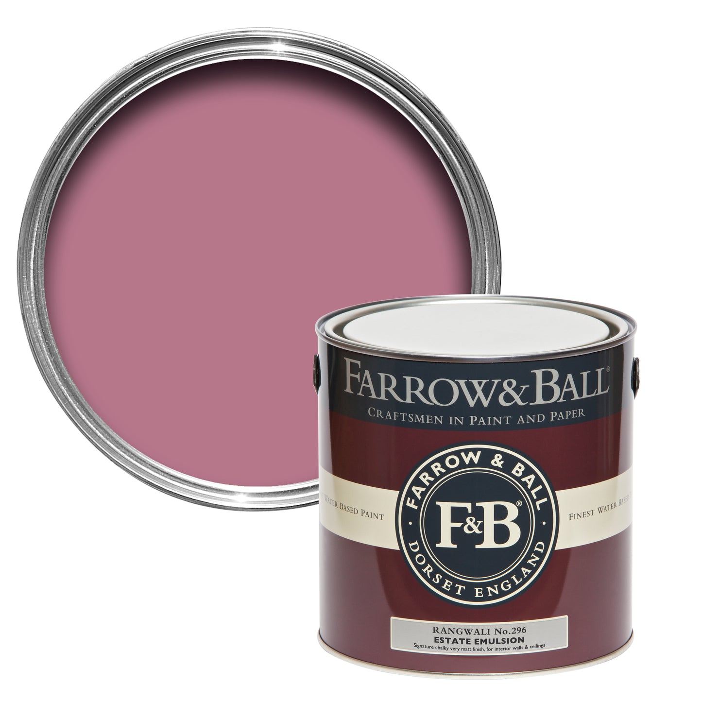 Wandfarbe - Farrow and Ball - Rangwali 296 - Emulsion