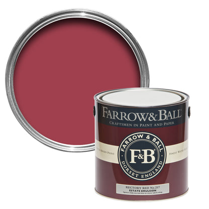 Wandfarbe - Farrow and Ball - Rectory Red 217 - Emulsion