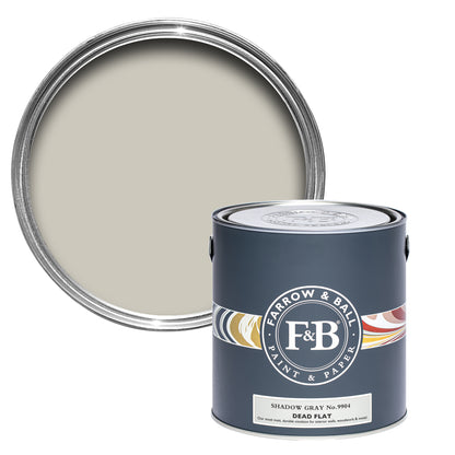 Dead Flat - Farrow and Ball - Shadow Gray No. 9904 - Archivfarbe