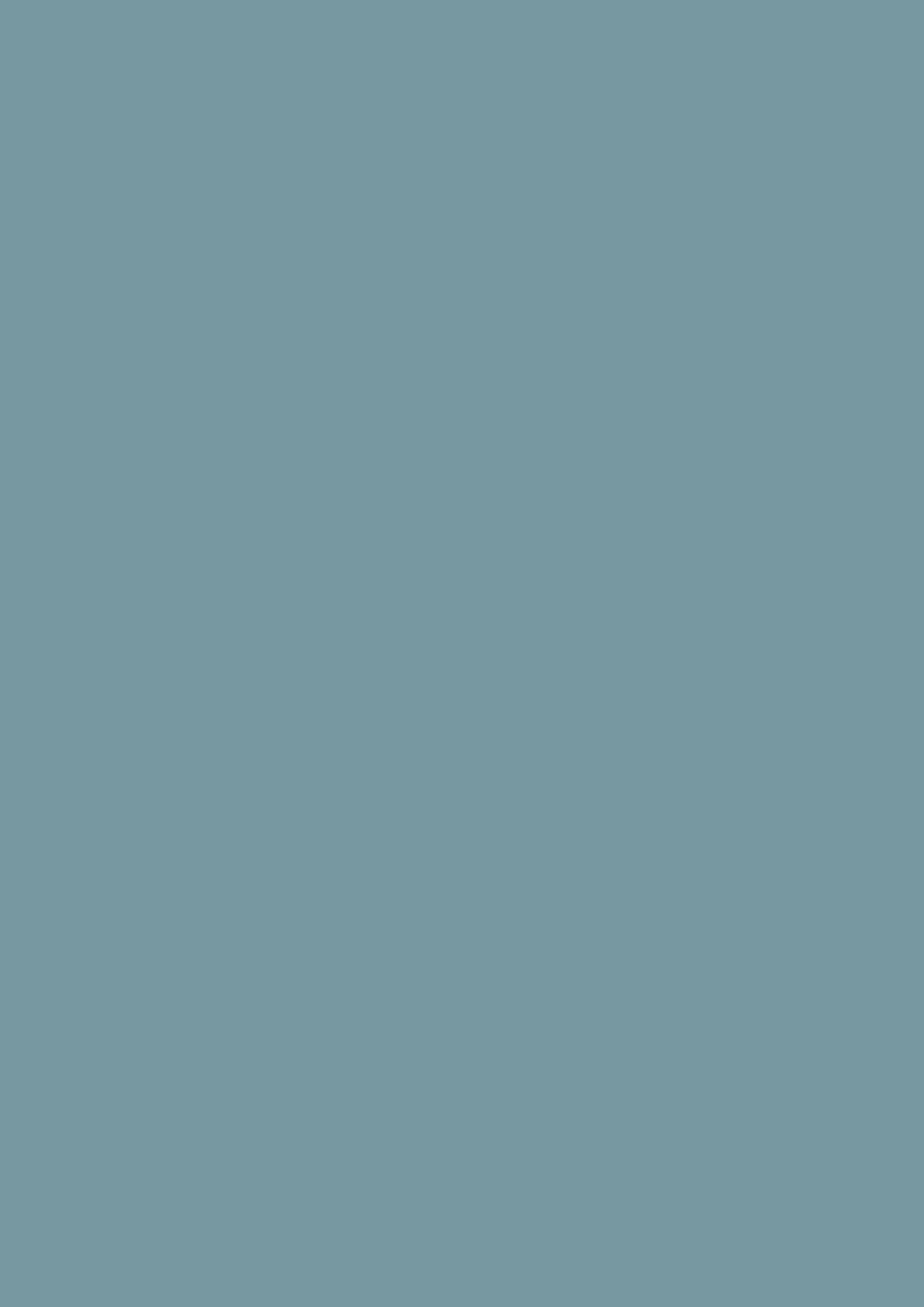 Wandfarbe - Farrow and Ball - Stone Blue 86 - Emulsion