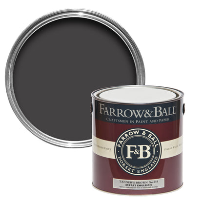 Wandfarbe - Farrow and Ball - Tanner's Brown 255 - Emulsion