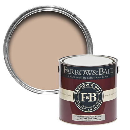 Wandfarbe - Farrow and Ball - Templeton Pink 303 - Emulsion