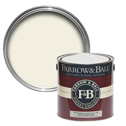Wandfarbe - Farrow and Ball - Wimborne White 239 - Emulsion