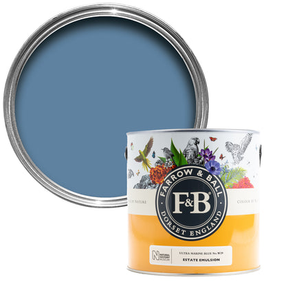 Lack - Farrow and Ball - Ultra Marine Blue W29 - Archivfarbe